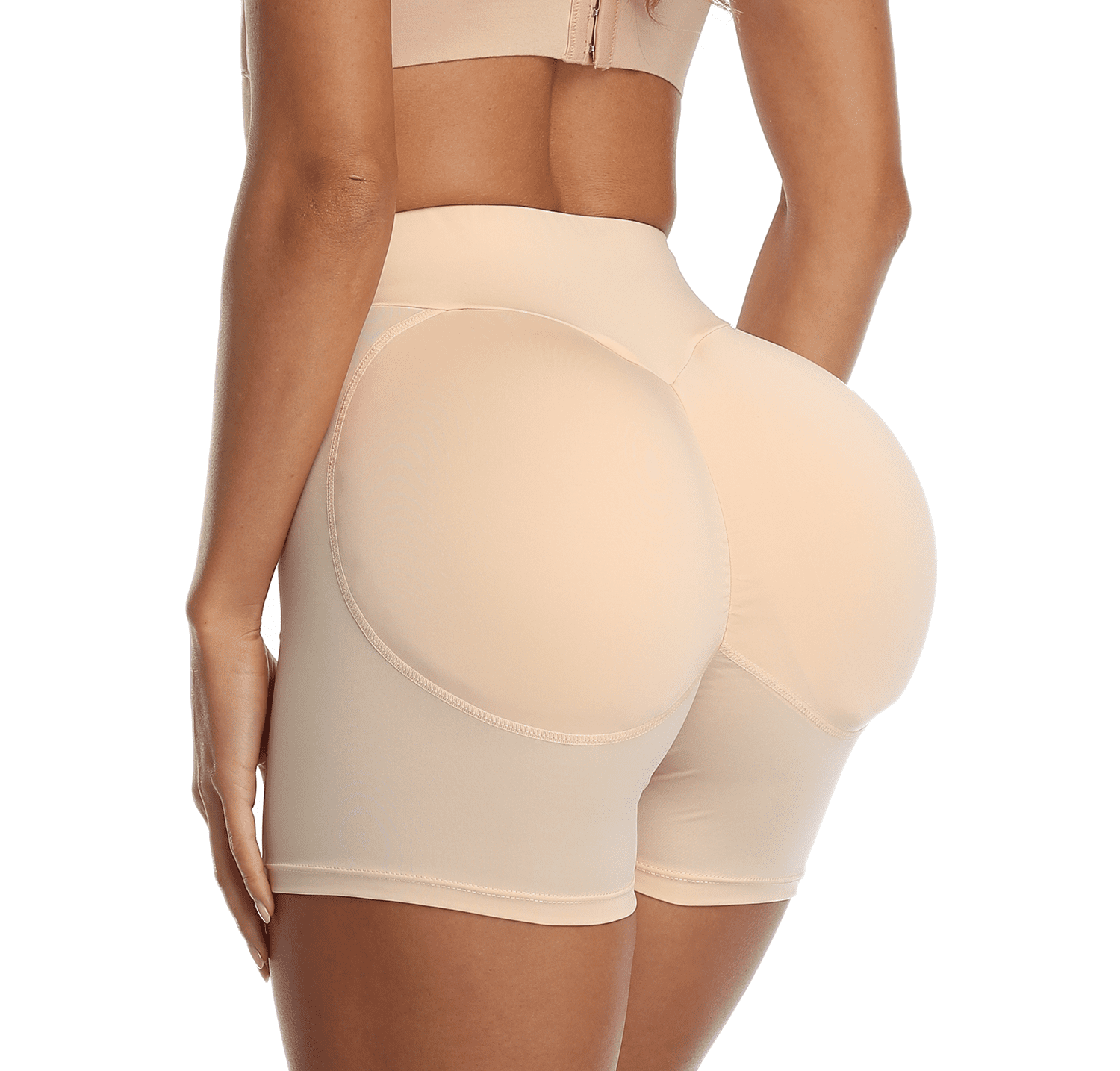 uioo Women Hip Pads Enhancer Shapewear High Waist Fake Buttocks With Sponge  Body Shaper Pants Control Butt Padded Underwear, Beige, Small : :  Clothing, Shoes & Accessories