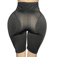 thumbnail image 1 of BIMEI 2PS Women Shapewear Sponge Butt Lifter Hip Padded Enhancer Mid-Thigh Tummy Control Body Panties,High Waist,Black, 3XL, 1 of 5