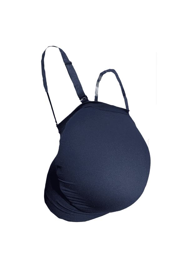 Belly Band Maternity and Postpartum Clothing Fake Pregnant Belly Cover Bag Accessories Black M