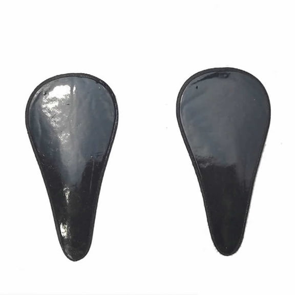 BIMEI Camel Toe Pad-Avoid Camel Toe Cover Foam Inserts Reusable Self-Adhesive Layers - A Pair- One Size - Black