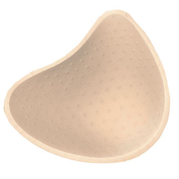 BIMEI Cotton Breast Forms Breast Prosthesis Mastectomy Bra Insert Pads Light-weight Ventilation Sponge Boobs for Women Mastectomy Breast Cancer Support #3,Holey Spiral,1 Piece,Left,XL