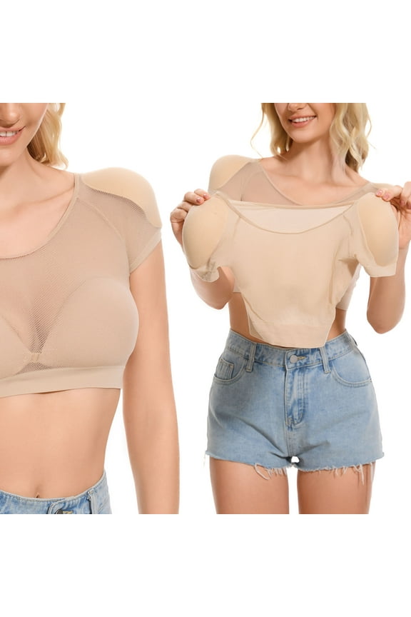 False Shoulder Pad Vest 1cm Thickening Built-in Sewing Sponge Shoulder Pad Top Shirt Undershirt for Women Men Tomboy Clothing