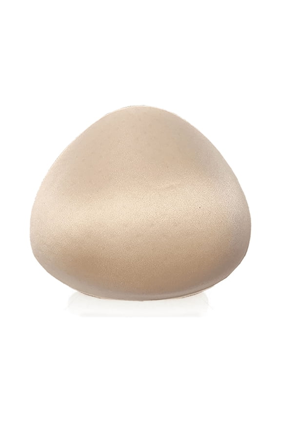 Foam Mastectomy Breast Form Breathable Prosthesis Bra Insert Pads - SIZE 6, Beige