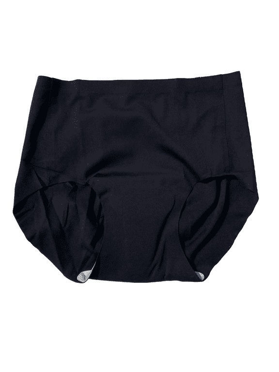 High Rise Camel Toe Proof Thong Avoid Camel Toe Concealer Pad Panty Invisible Guard for Women Bikini Brief Underwear,Black Brief,M