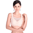 thumbnail image 1 of BIMEI Mastectomy Bra with Pockets for Breast Prosthesis Women's Full Coverage Wirefree Everyday Bra 8418,Beige, 38B, 1 of 9
