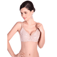 thumbnail image 1 of BIMEI Mastectomy Bra with Pockets for Breast Prosthesis Women's Full Coverage Wirefree Everyday Bra plus size 8102,Beige,48A, 1 of 9