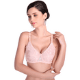 thumbnail image 1 of BIMEI Mastectomy Bra with Pockets for Breast Prosthesis Women's Full Coverage Wirefree Everyday Bra plus size 8102,Pink,48C, 1 of 8