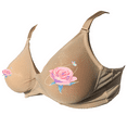 thumbnail image 1 of BIMEI See Through Bra Mastectomy Lingerie Bra Silicone Breast Forms Prosthesis CD Pocket Bra Unisex Wirefree Bralette for Women 8799,Beige,36D, 1 of 6