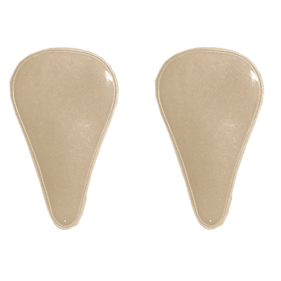 BIMEI Self-Adhesive Camel Toe Concealer Reusable Invisible Cover Foam Inserts for Women Leggings Swimwear Activewear,a Pair, One Size , Beige