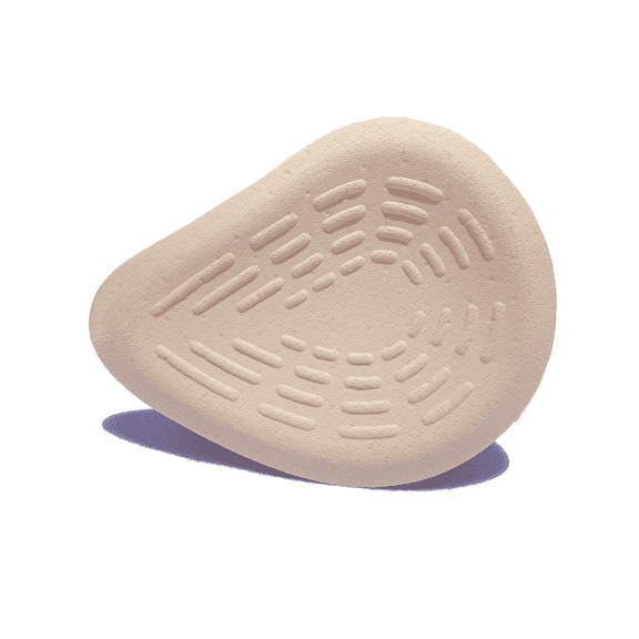 BIMEI Spiral Cotton Mastectomy Breast Prosthesis Breast Forms Bra Insert Pads Light-weight Ventilation Sponge Boobs for Women Mastectomy Breast Cancer Support,1 Piece Left, Size 4