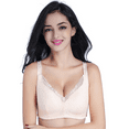 thumbnail image 1 of BIMEI Women Everyday Bra for Mastectomy Silicone Breast Inserts for Breast Asymmetry Soft Daily Full Coverage Bralettes Bras,8739,Beige,38C, 1 of 9