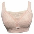 thumbnail image 1 of BIMEI Women Mastectomy Bra Breast Prosthesis with Pockets Wirefree Comfort Plus Size Everyday Bra 2437,Beige,40 for B/C/D, 1 of 6