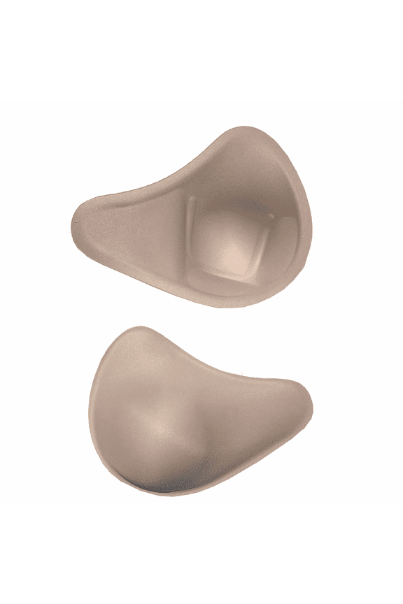 Women's Bra Inserts Pads Removable Push Up Sports Bra Cups Rounded top Use for Swimsuits, Workouts, Mastectomy Breast Form Prosthesis Bra,A pair,Elongated extension,M