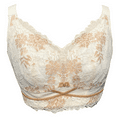 thumbnail image 1 of BIMEI Women's Mastectomy Pockets Wireless Post-Surgery Plus Size Full Coverage Everyday Bra 2428,Beige,42D, 1 of 8