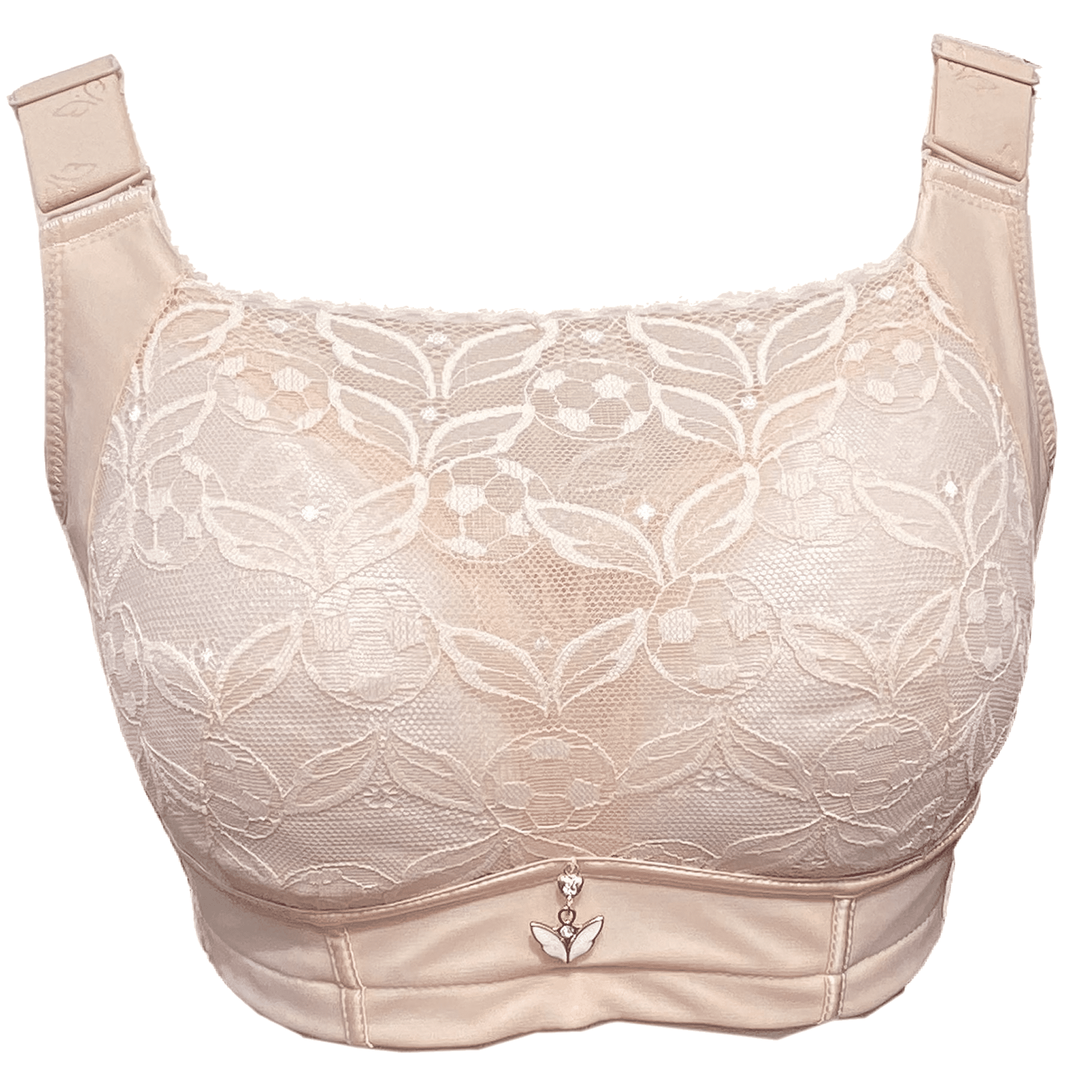 BIMEI Women's Mastectomy Pockets Wireless Post-Surgery Plus Size Full Coverage Everyday Bra 2436