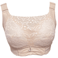 thumbnail image 1 of BIMEI Women's Mastectomy Pockets Wireless Post-Surgery Plus Size Full Coverage Everyday Bra 2436,Beige,40D, 1 of 6