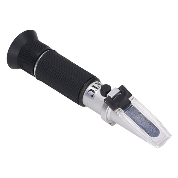 BIMZUC 0-32% Brix Meter Tester Refractometer, Handheld ATC Sugar Refractometer for Fruit Juice, Beverages, Maple Syrup, and Wine Brewing (10 inches / 25.4 cm)