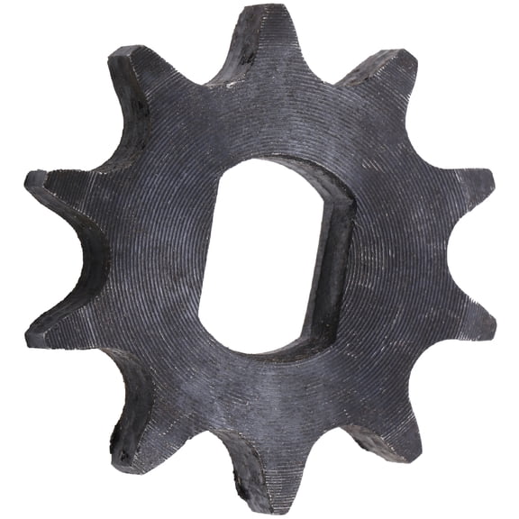BIMZUC 08B Model 10 Teeth Chain Sprocket Cog for Permanent Magnet Direct Current Motor 12x17mm (0.5x0.7 inches) Inner Diameter Replacement Accessory Parts for Scooter Motor Maintenance