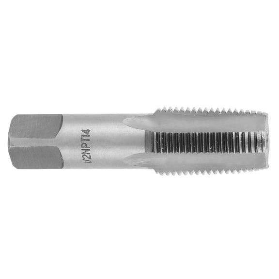 BIMZUC 1/2 Inch / 12.7 mm Thread Tap High Hardness Steel Precision CNC Machining Thread Repair Tool for Metalworking, Engraving Machines, and Heavy-Duty Industrial Shop Applications
