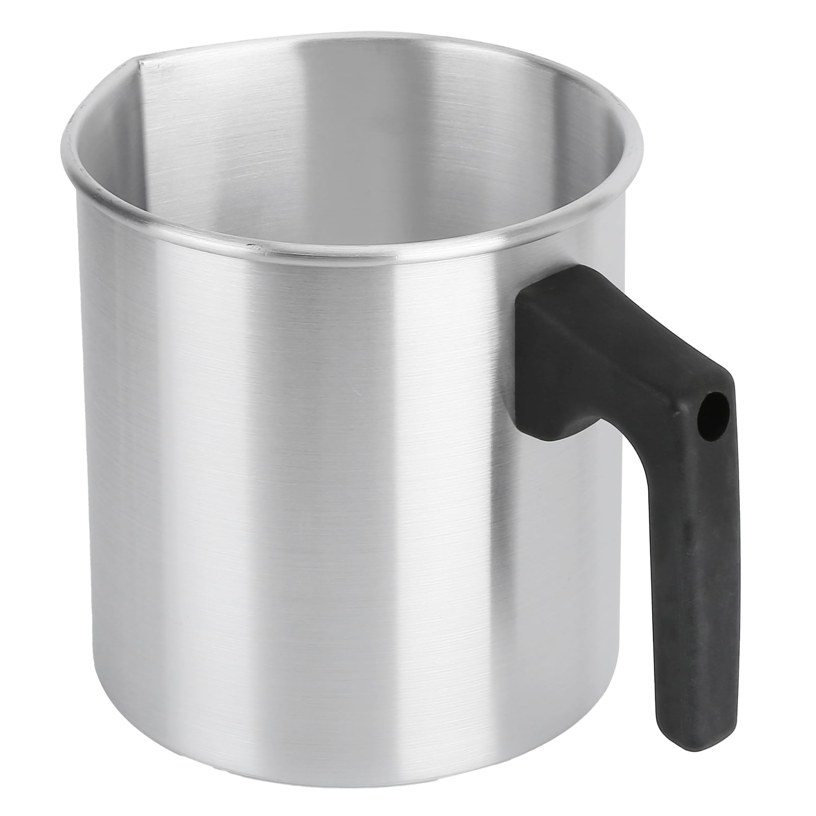 BIMZUC 1.2L / 40.5 oz Aluminum Candle Wax Melting Pot, Dripless Pouring Pitcher Jug for Candle Making, Soap, Chocolate, and Candy DIY Crafts Supplies for Adults and Teens