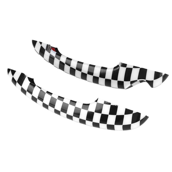 BIMZUC 1 Pair Car Door Handle Sticker Cover Trim Exterior Accessories With Keyhole Replacement For Mini Cooper R50 R52 R53 R55 R56 R57 R58 R59 R60 R61 F54 F55 F56 F57 F60 28 inches / 71.12 cm