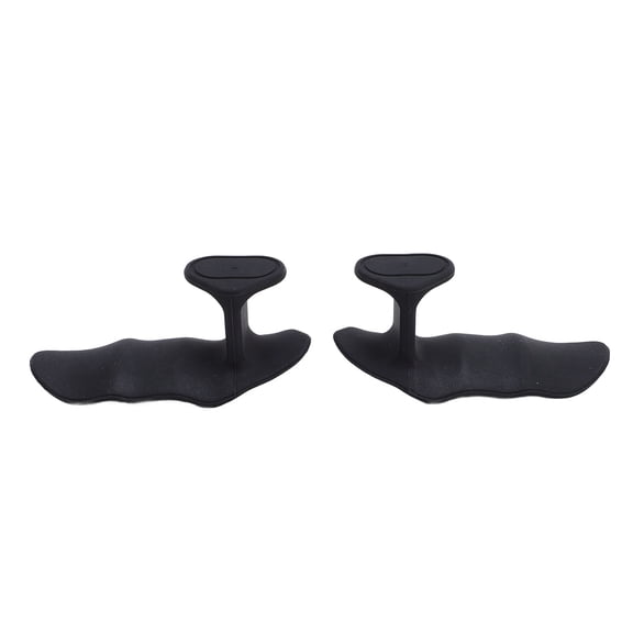 BIMZUC 1 Pair Weight Lifting Grips Anti Slip Rubber Gym Workout Grips for Bodybuilding Powerlifting Black, 3.9 inches / 10 cm Wide Professional Strength Training Palm Protectors