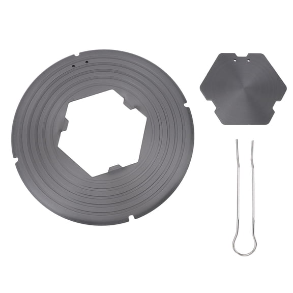 BIMZUC 10.6 Detachable Heat Diffuser Plate Rapid Thawing, HeatInsulation, MultiStove Compatible, Protects Pots & Gas Stoves