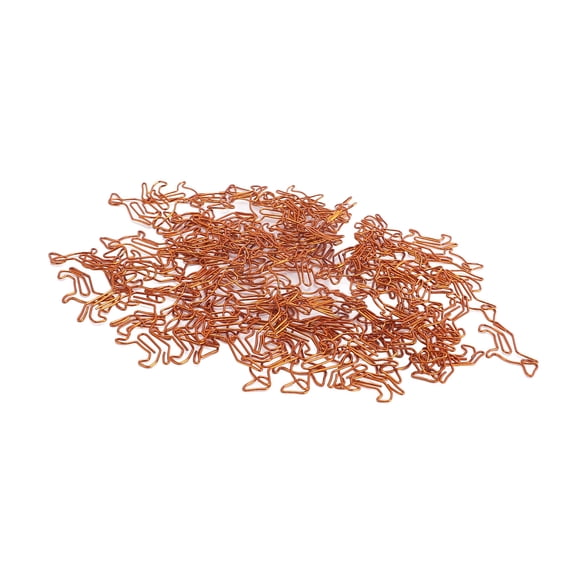 BIMZUC 100 Pcs Dachshund Paper Clips Cute Funny Dog Shaped Paperclips for Scrapbooking Crafting Journaling Bookmark Office Supplies (3.54 inches / 9 cm)