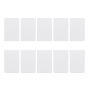 BIMZUC 10PCS 125KHz Access Card Contactless RF Identification ID Card Compatible with T5577 for Hotel Apartment Security System Office Standard 3.35 inches / 8.5 cm
