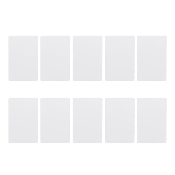 BIMZUC 10PCS 125KHz Access Card Contactless RF Identification ID Card Compatible with T5577 for Hotel Apartment Security System Office Standard 3.35 inches / 8.5 cm