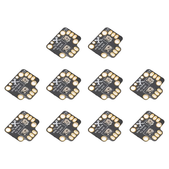 BIMZUC 10pcs Gamepad Joystick Drift Repair Board Universal 3D Analog Fix Mod Controller Calibration Plate Replacement Module for PS4, PS5, Xbox One, Series S X Controllers, Black