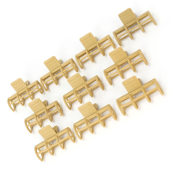 BIMZUC 10pcs Hot Roller Clips Hair Curler Claw Clips Hairdressing Hair Perm Clip Hair Accessory [cite: 7]