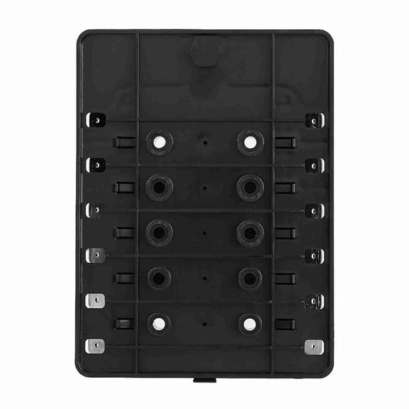 BIMZUC 12 Way Blade Fuse Box Kit with LED Indicator Standard ATO ATC Block Holder PC Terminals Fuses for Car Boat Truck Marine