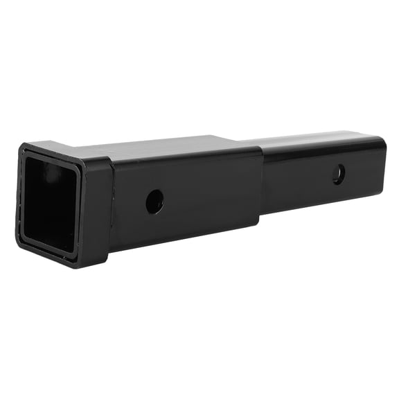 BIMZUC 12 inches / 30.48 cm Trailer Hitch Extension 500 lbs / 226.8 kg Towing Extender Steel Square Tube for Class 3/4 2 inches / 5.08 cm Receiver[cite: 1]
