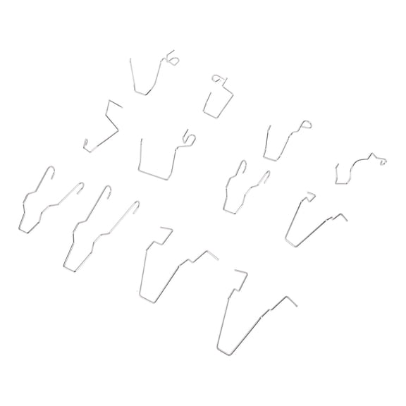 BIMZUC 12PCS Headlight Retainer Spring Clips Bulb Holder Universal Clip for H1 H3 H4 H7 (6.69 in / 17 cm)