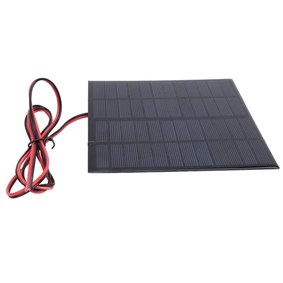 BIMZUC 12V 3W Solar Panel Cell Power Module Polycrystalline Silicon High Efficiency Solar Charger Panel with 3.3ft Cable for Outdoor Camping RV Marine, 5.7 x 5.7 inches / 14.5 x 14.5 cm