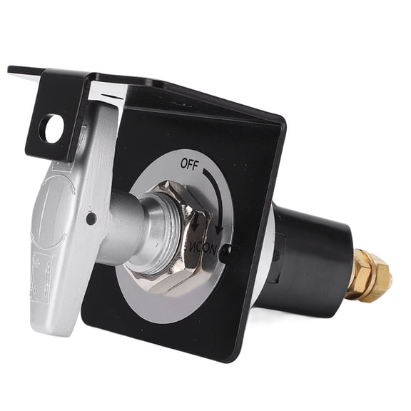 BIMZUC 12V Battery Power Off Switch with Lock Out Plate Master Battery Disconnect Cut Isolator Kill Switch for RV Yacht Truck Engineering Vehicle Marine Boat, Prevent Leakage, 500A Rated Current