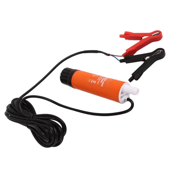 BIMZUC 12V Boat Bilge Pump 280GPH Low Noise Portable Inline Submersible Pump for RV Yacht Marine Water Diesel Transfer 0.51 inches / 13 mm Perfect for Extracting Fresh Water and Seawater