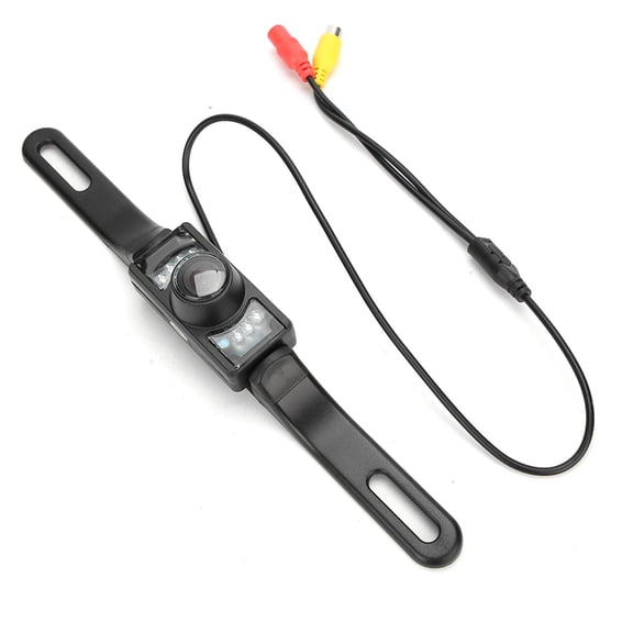 BIMZUC 140 HD Infrared Night Vision Car Rear View Backup Camera Monitor for Long License Plate Frame 10.63 in / 27 cm [cite: 8]