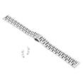 thumbnail image 1 of BIMZUC 14mm / 0.55 inches Watch Band Stainless Steel Watch Strap Replacement Watch Band Strap Accessory Silver Finish Elegant Wristband (180mm / 7.1 inches), 1 of 9