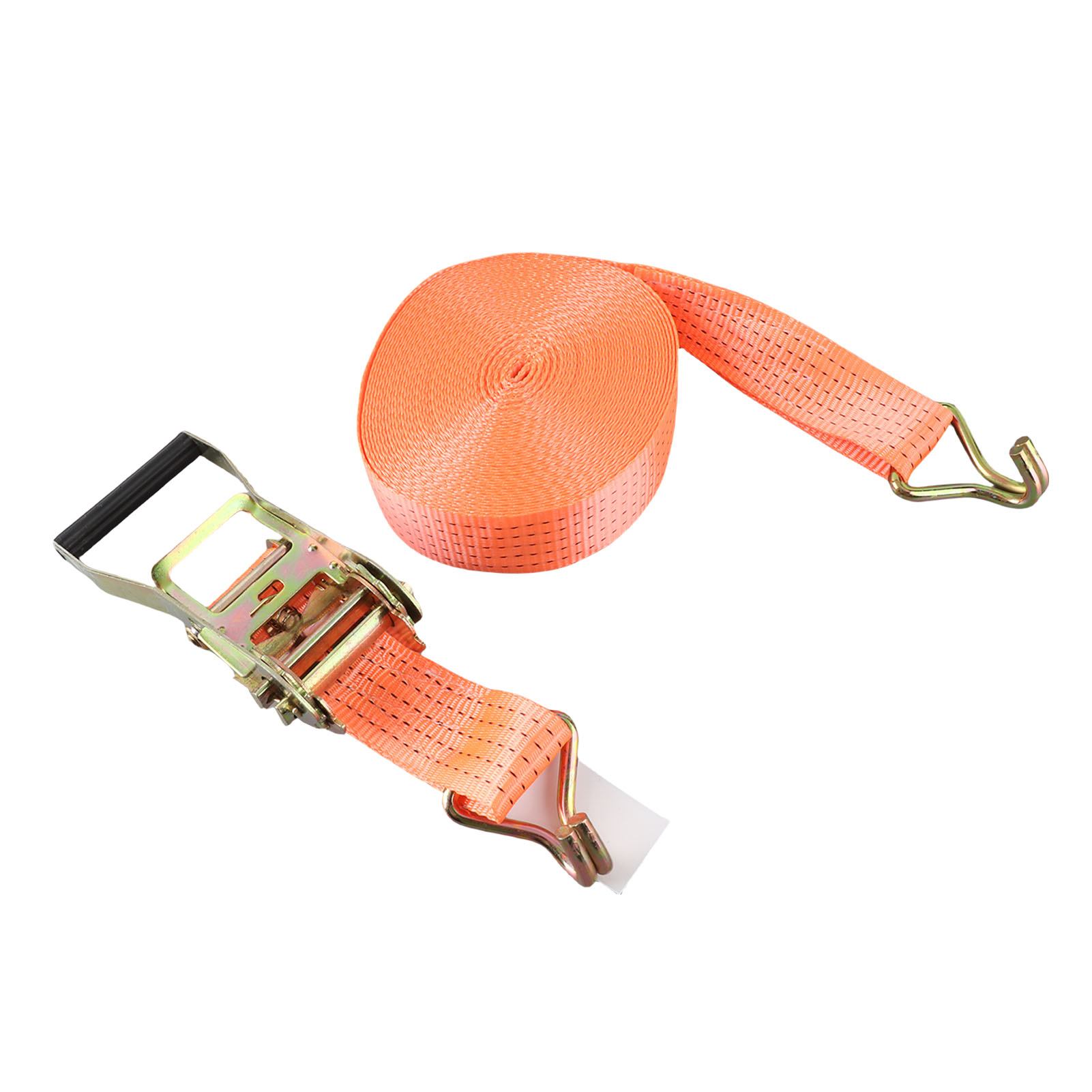 BIMZUC 15M (49.2 ft) Car Tie Down Straps Heavy Duty 6613.86 Lbs Breaking Strength Double J Hooks Fastening Straps Tightener for Truck Trailer Cargo Bundling