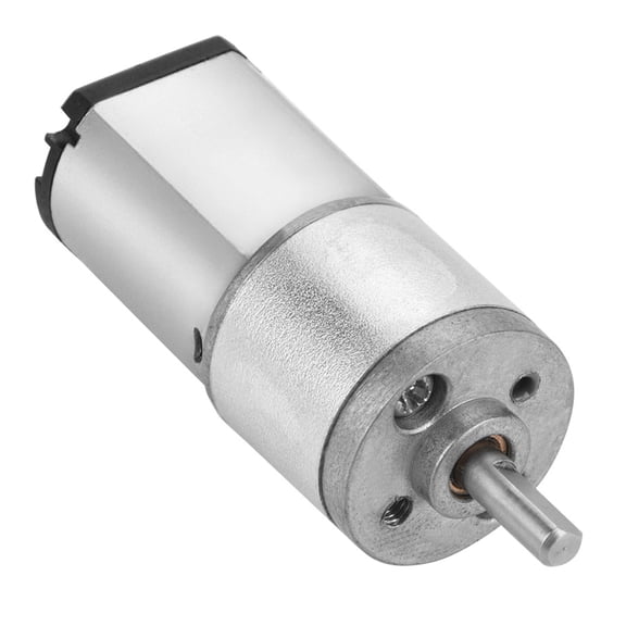 BIMZUC 16GA030 High Precision Micro Gear Motor for Smart Car Electronic Lock Elevators Robotic Arms Robots 12V 30RPM Durable Metal Gear Wear-Resisting Pure Copper Wire Coil Low Noise