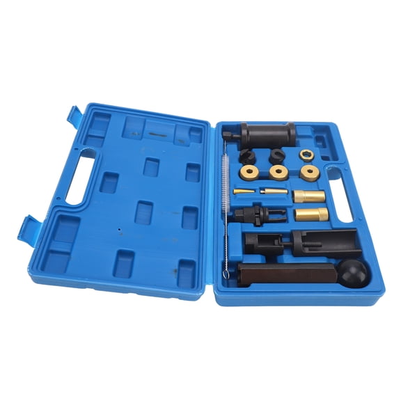 BIMZUC 18PCS Fuel Injector Puller Installer Kit Metal Removal Tool Replacement for Audi Seat VW Petrol Engine