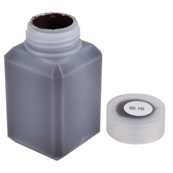 BIMZUC 2.02 fl oz / 60ml Leather Border Oil Sealing Craft Tool for DIY Projects - Coffee