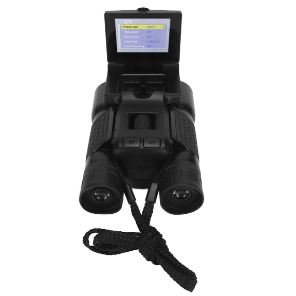 BIMZUC 2.4 Inch LCD Binoculars Telescope 1080P 5MP Video Photo Recorder Digital Binoculars Camera For Watching Bird Football Game Concerts Black Edition
