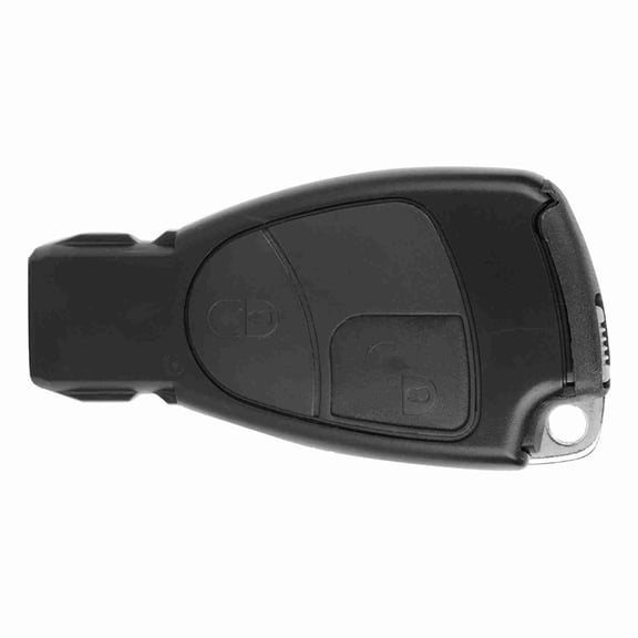 BIMZUC 2-Button Car Remote Smart Key Case Fob Shell Replacement for Mercedes Benz C E ML S Class, Black (7 inches / 17.78 cm)