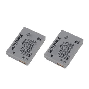 BIMZUC 2-Pack 1400mAh 3.7V NB-5L Replacement Camera Battery for Canon S100V S110 SX200 IS SX210 IS SX220 HS 90IS 800IS 850 IS 960IS 970 IS 80IS 9901S SD 800 Digital Cameras