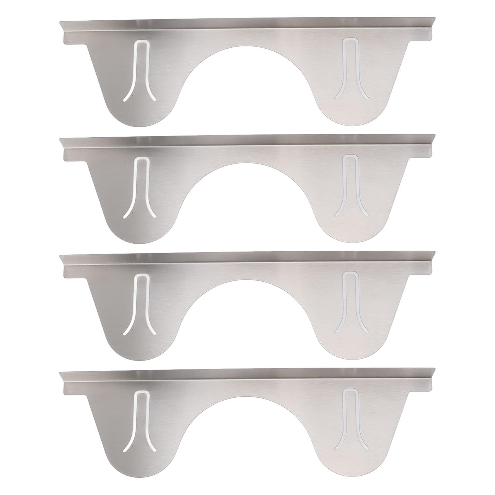 BIMZUC 2‑Pack Stainless Steel Retractable Stove Gap Covers, 35‑70 cm Adjustable, Silver, Kitchen Counter Guard