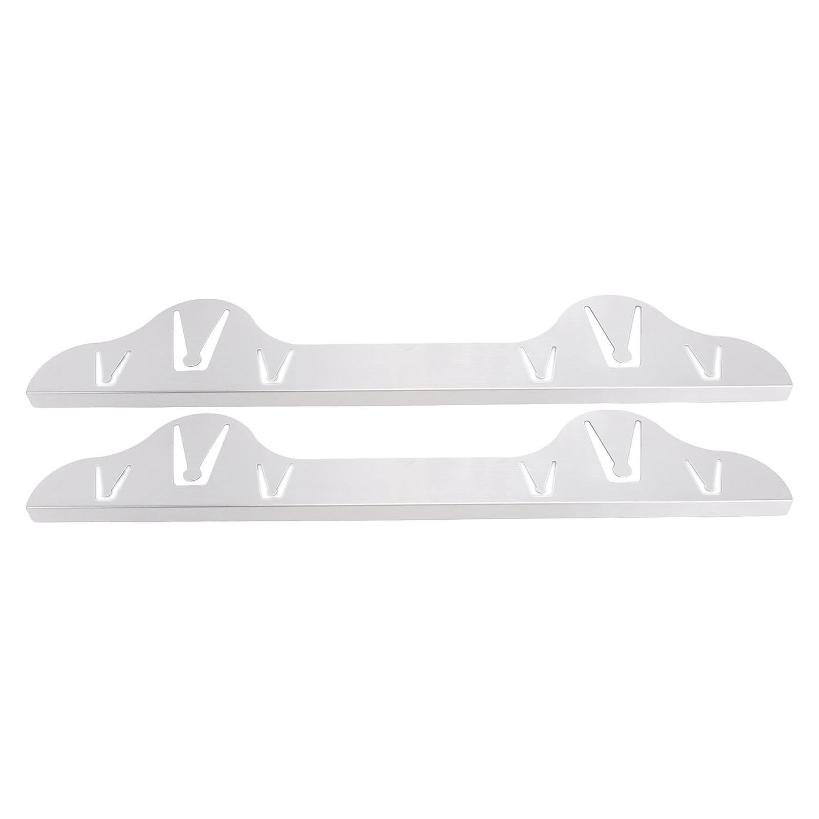 BIMZUC 2‑Pack Stainless Steel Stove Gap Cover 23.4"x3.9" – Heat‑Resistant, Dishwasher Safe, Modern Kitchen Filler