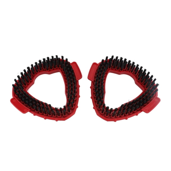 BIMZUC 2-Pack Triangle Scrub Brush Replacement, Compatible with O-Cedar EasyWring 1 Tank System, Floor & Tile Cleaning Mop Brush Attachment